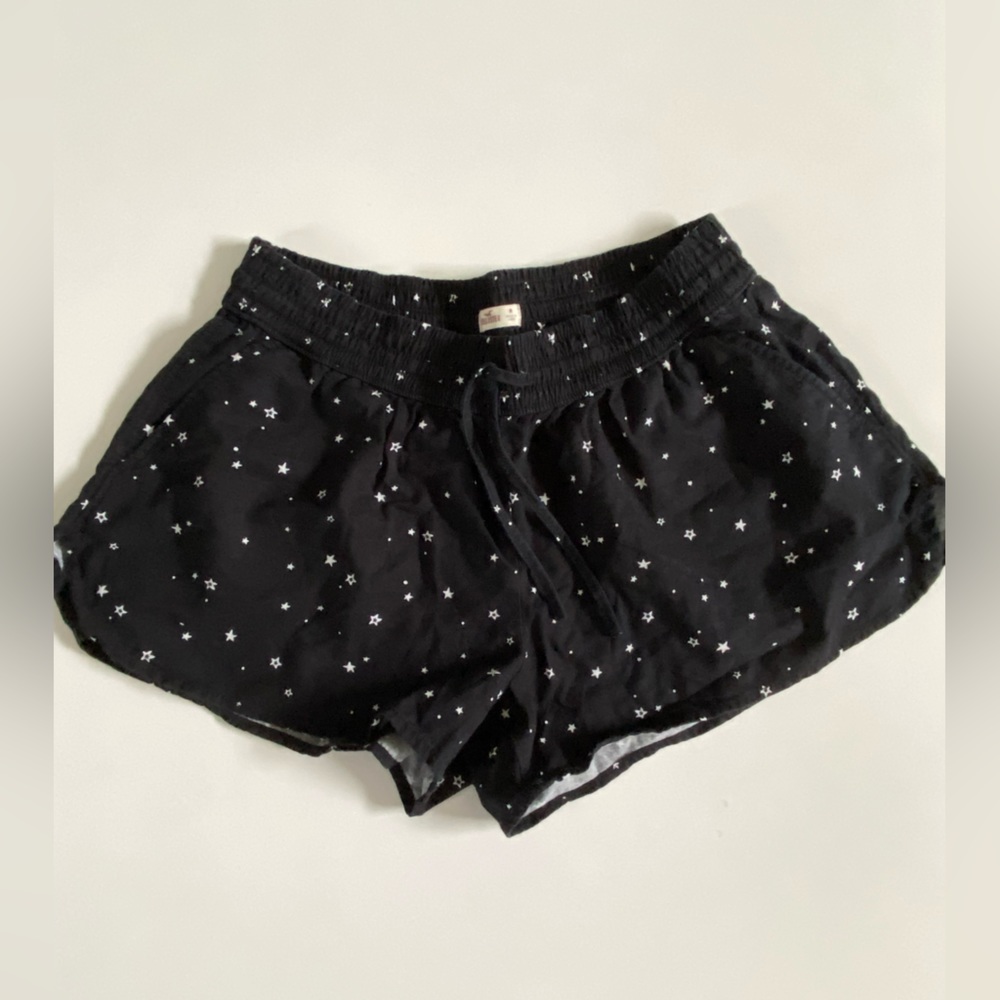 Hollister Starry Black Shorts